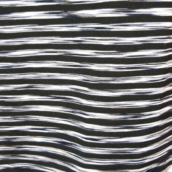 NWOT Athletic Collection space dye stripe top M - Picture 5 of 8